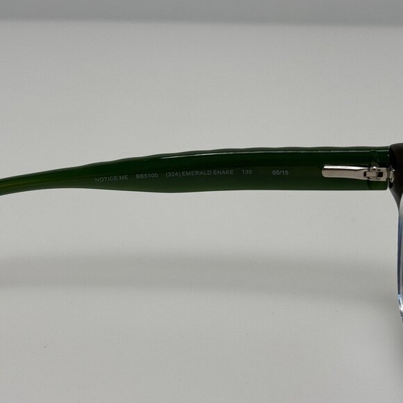 Bebe Eyeglasses Eye Glasses Frames BB 5100 324 Notice Me Emerald 51-16-135 main image 4